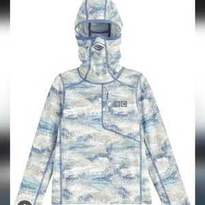 Coolibar Kids' Rashguard - Blue and White